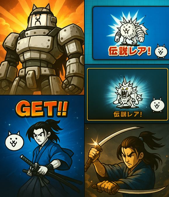 にゃんこ大戦争伝説レア